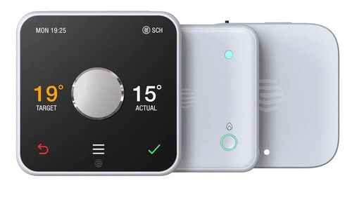 Hive thermostat heating - &, hot