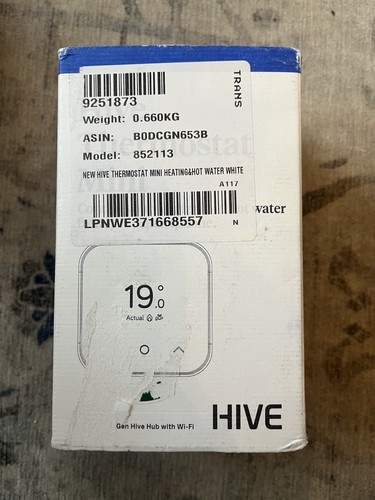 Hive mini wireless heating - hive,